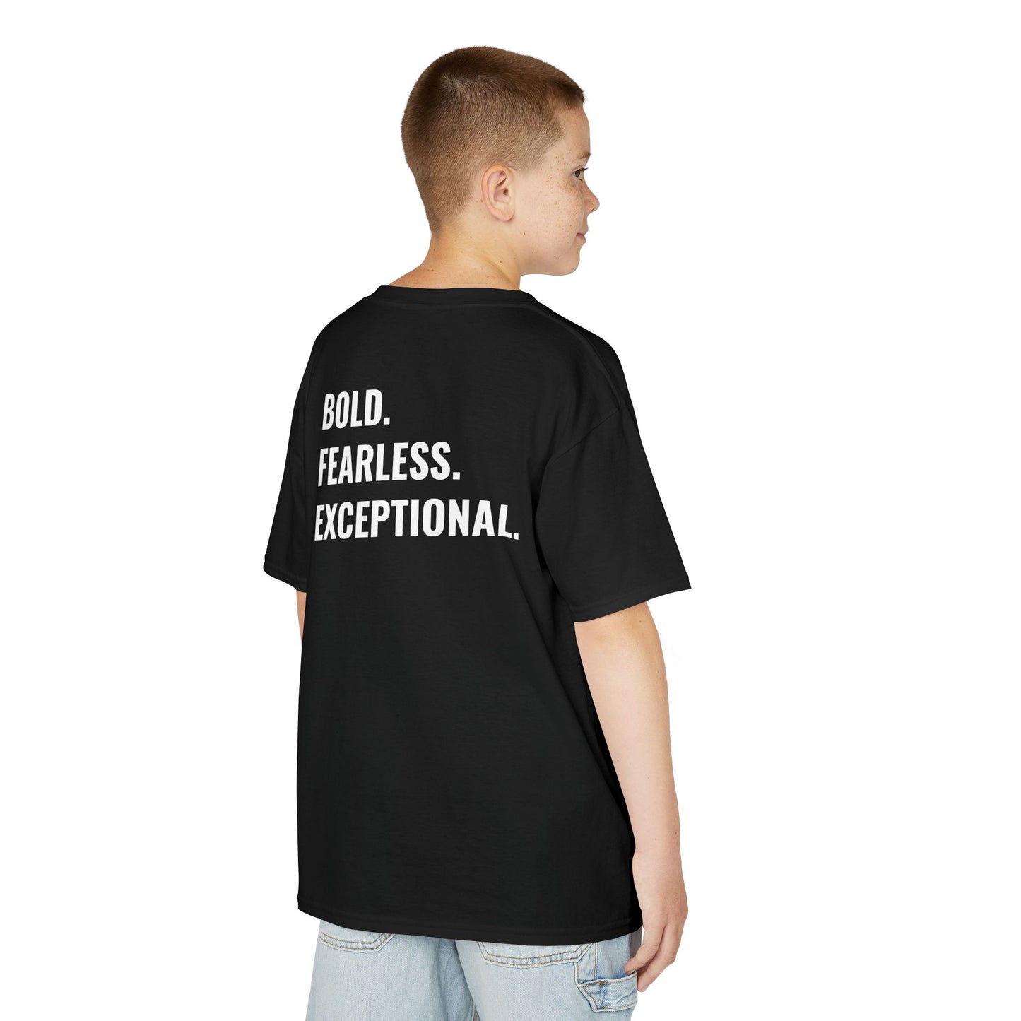 Youth Tee - The American – Bold, Fearless, Exceptional